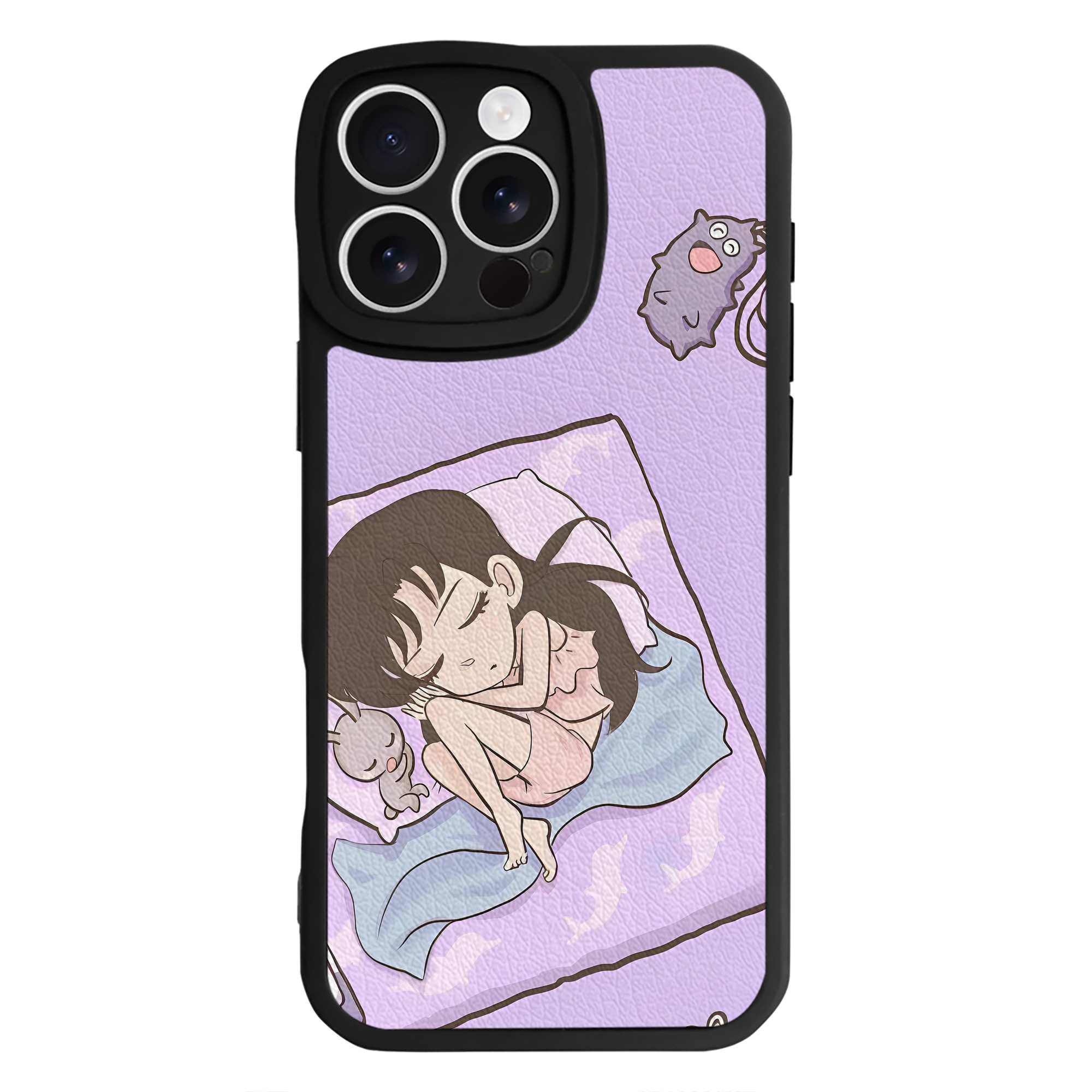 （画像用） 名探偵コナン Detective Conan 【iPhone 16シリーズ対応】シリコンスマホケース（レザー調） 材質：シリコン